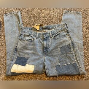 Polo Ralph Lauren Patchwork Blue Jeans